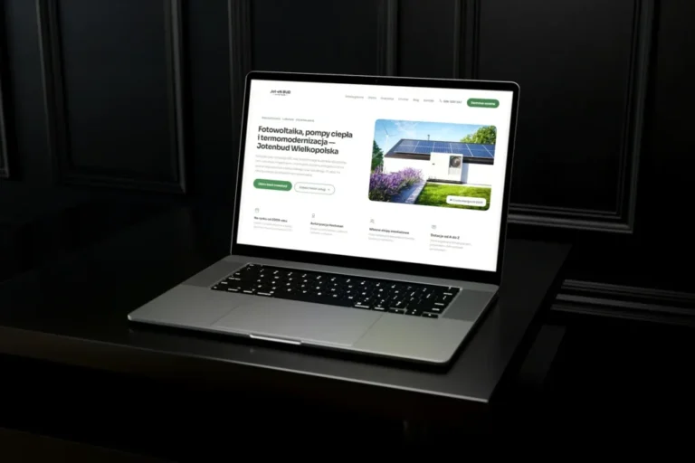 Strona Jot-eN BUD na laptopie i telefonie